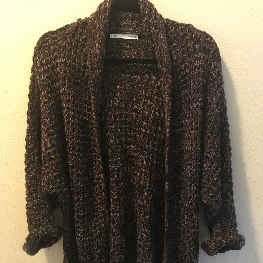 Oversized M Maurice’s purple pattern sweater